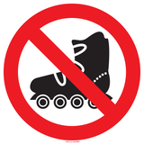 ROLLERSKATES VERBODEN