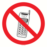 INTERDIT AUX TÉLÉPHONE PORTABLE