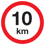 VITESSE LIMITÉE 10 KM