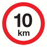 VITESSE LIMITÉE 10 KM