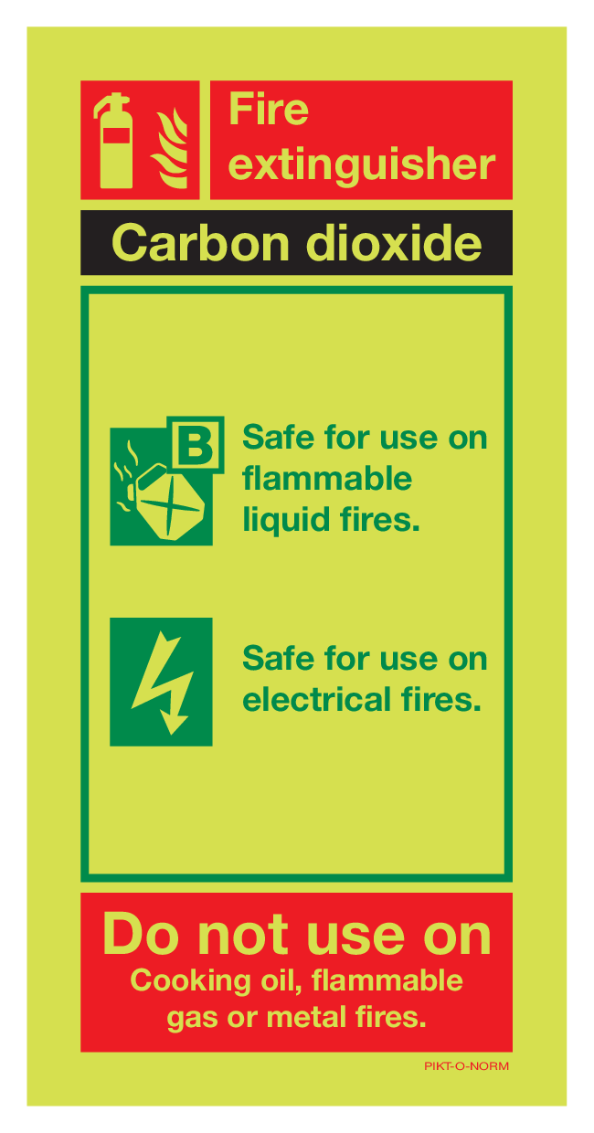 FIRE EXTINGUISHER CARBON DIOXIDE