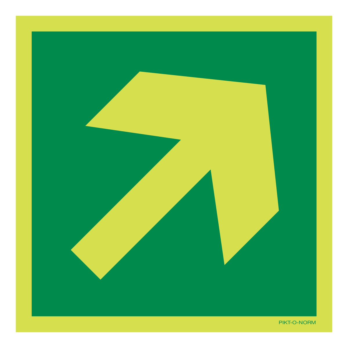 DIRECTION ARROW UP RIGHT