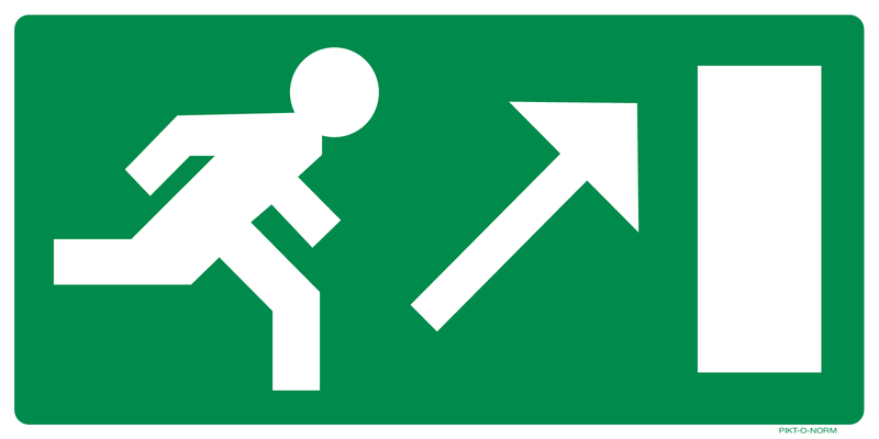 VLUCHTWEG TRAP RECHTS NAAR BOVEN