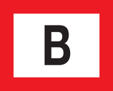B, LIGNE D'EXTINCTION À SEC