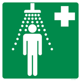 VEILIGHEIDSDOUCHE ISO7010-E012