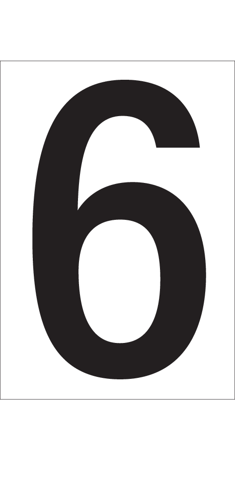 6 ADR CIJFER ZELFKLEVEND