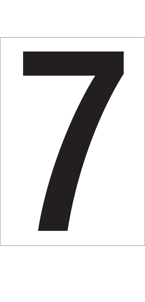 7 ADR CIJFER ZELFKLEVEND