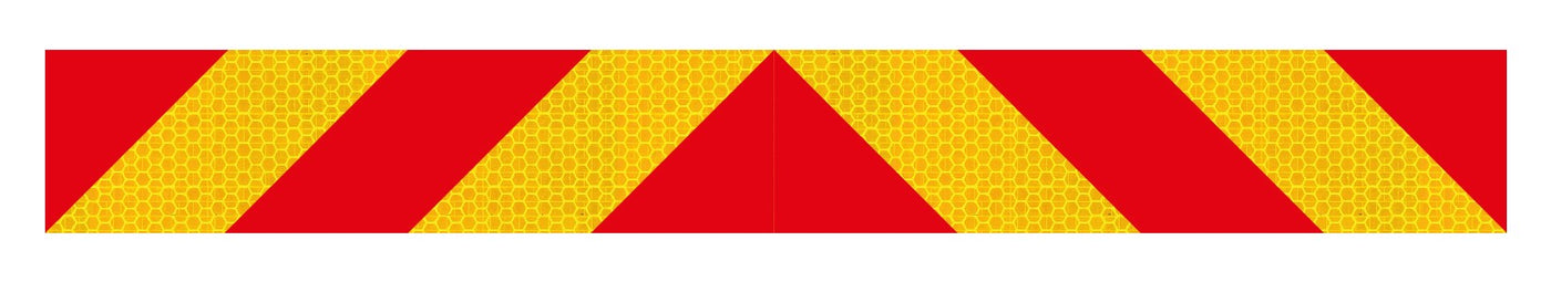 ACHTERMARKERING T1132, FLUO ROOD...