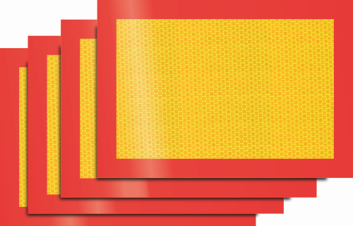 SET DE 4 PIÈCES MARQUAGES ARRIÈRES R283