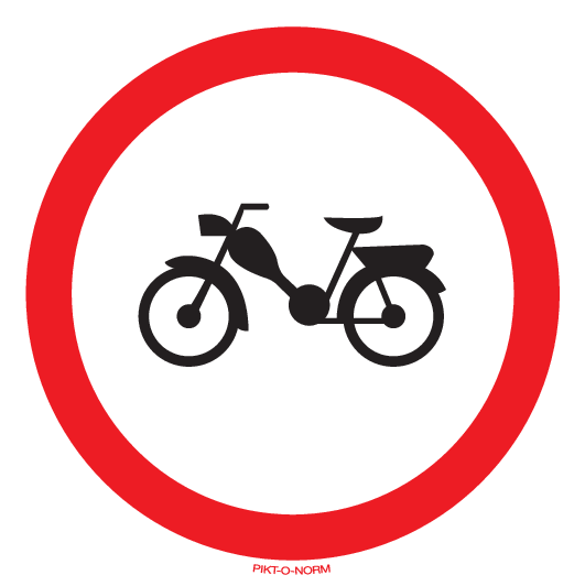 BROMFIETSEN VERBODEN