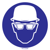 CASQUE ET LUNETTES DE SEC.OBLIGATOIRES
