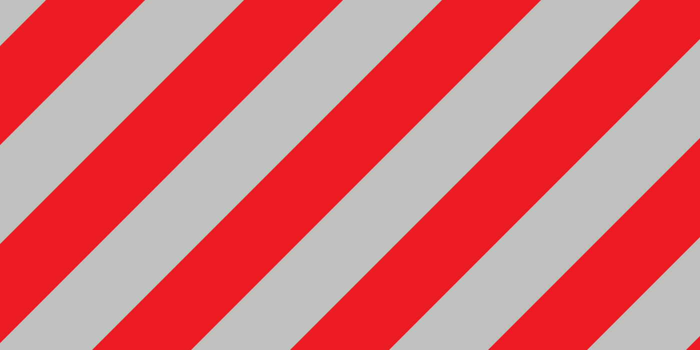 BANDE MARQUAGE RAYÉ EN DIAGONALE GAUCHE