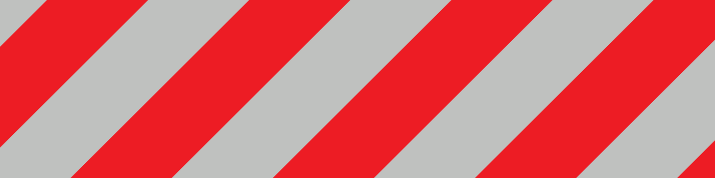 BANDE MARQUAGE RAYÉ EN DIAGONALE GAUCHE