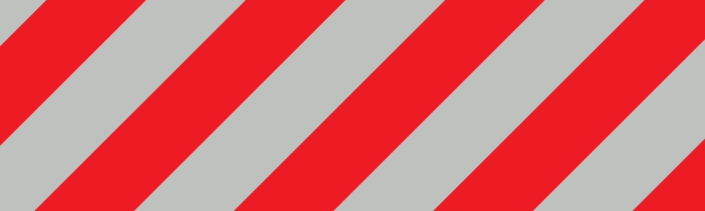 BANDE MARQUAGE RAYÉ EN DIAGONALE GAUCHE