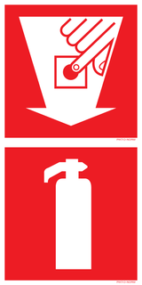 POINT D'ALARME INCENDIE + EXTINCTEUR