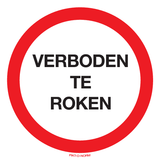 VERBODEN TE ROKEN