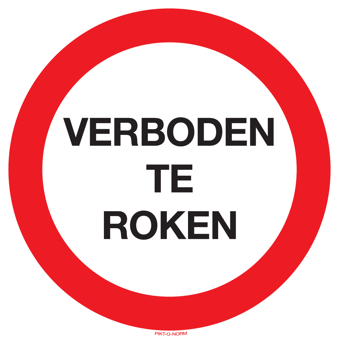 VERBODEN TE ROKEN