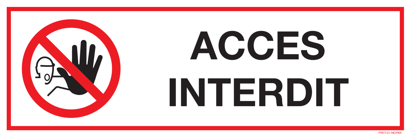 ACCES INTERDIT