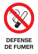DEFENSE DE FUMER