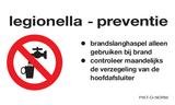 LEGIONELLA - PREVENTIE...
