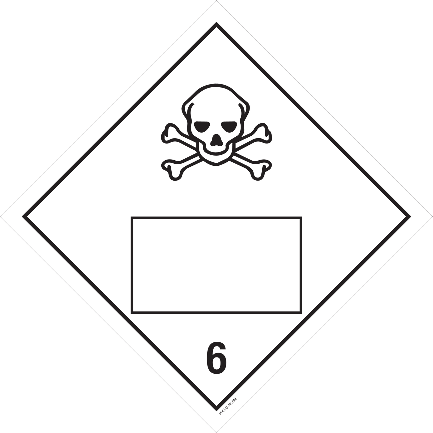 IMO 6.1. TOXIQUE AVEC INDICATEUR UN