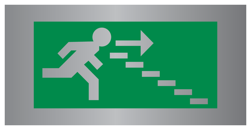 ISSUE DE SEC.ESCALIER DROITE VERS LE BAS