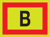 B, LIGNE D'EXTINCTION À SEC