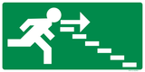 ISSUE DE SEC.ESCALIER DROITE VERS LE BAS