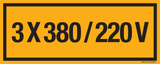 3x380/220 VOLT