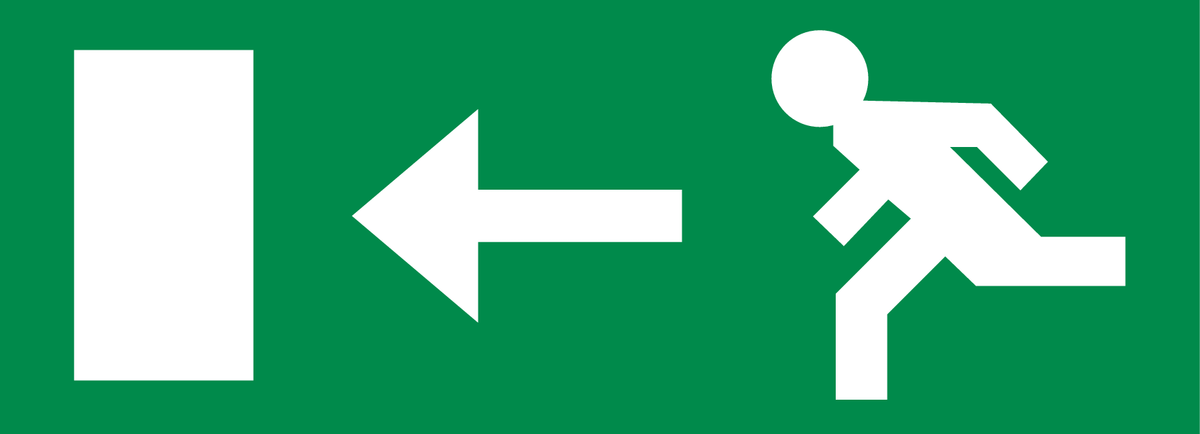 VLUCHTWEG NAAR LINKS