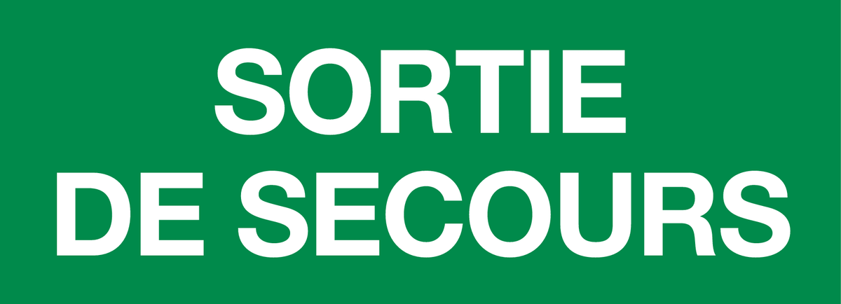 SORTIE DE SECOURS