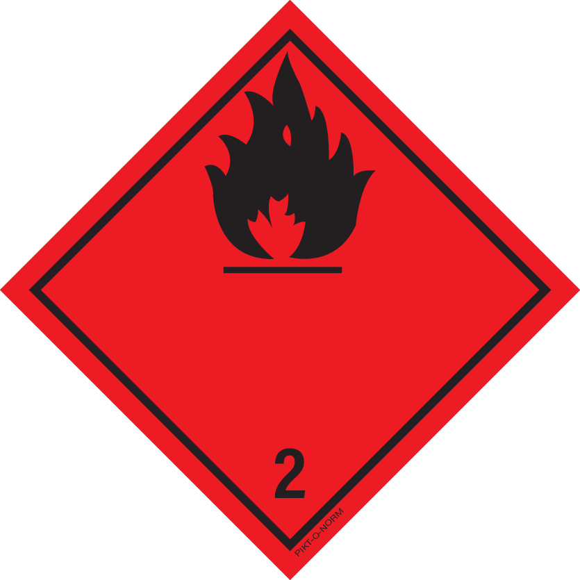 GAZ INFLAMMABLES. ADR CLASSE 2.1