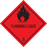 FLAMMABLE LIQUID. ADR KLASSE 3