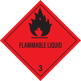 FLAMMABLE LIQUID. ADR KLASSE 3