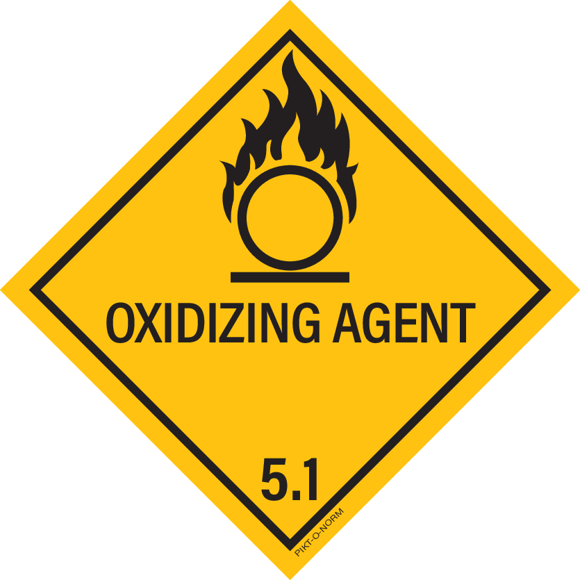 OXIDIZING AGENT. ADR CLASSE 5.1