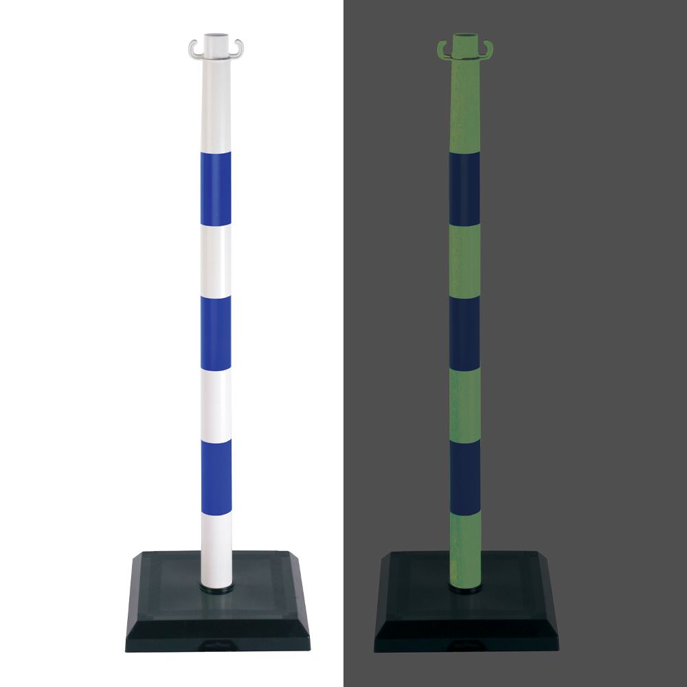 FOTOLUMINESCENTE PVC-PALEN VERZWAARD
