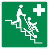 EVACUATIESTOEL ISO7010-E060