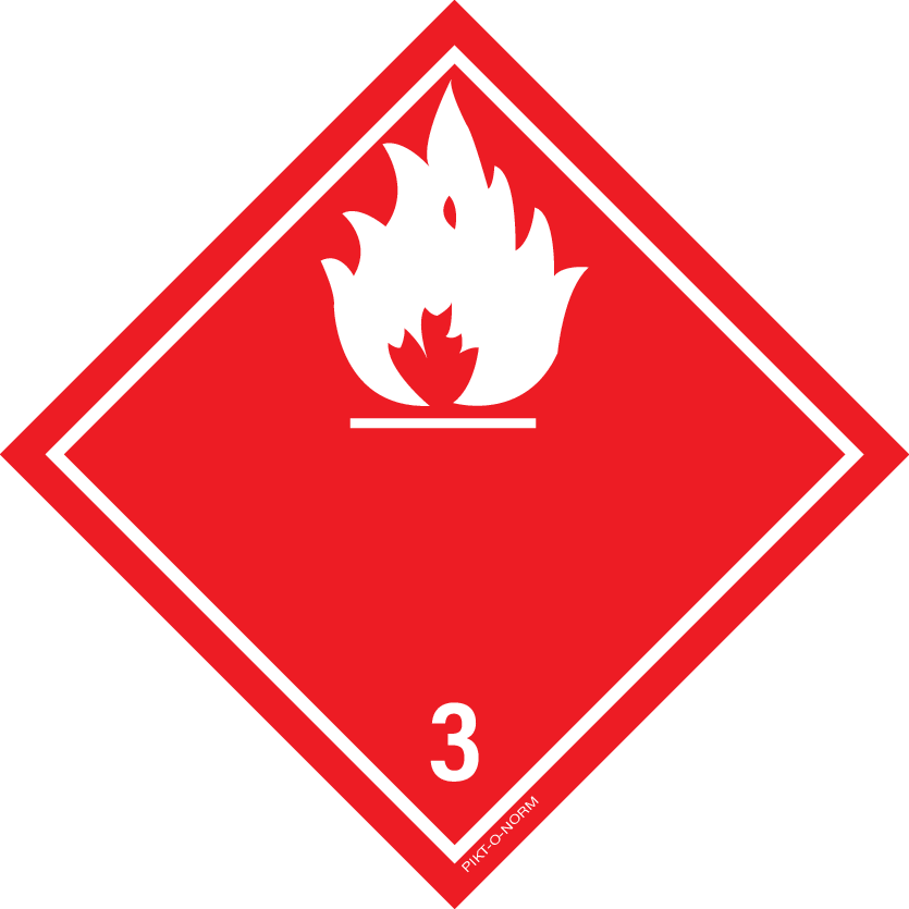 LIQUIDES INFLAMMABLES. ADR CLASSE 3