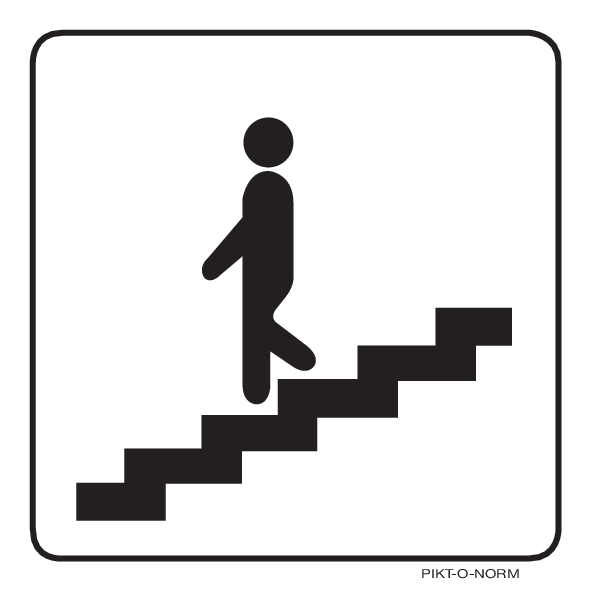 ESCALIER VERS LE BAS