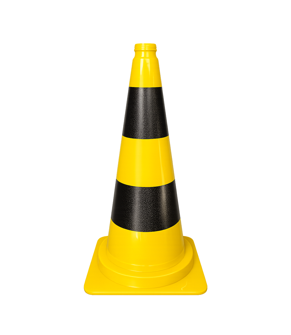 VERKEERSKEGELS GEEL/ZWART
