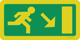 ISSUE DE SEC.ESCALIER DROITE VERS LE BAS