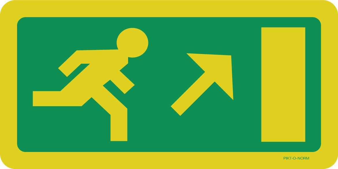 VLUCHTWEG TRAP RECHTS NAAR BOVEN