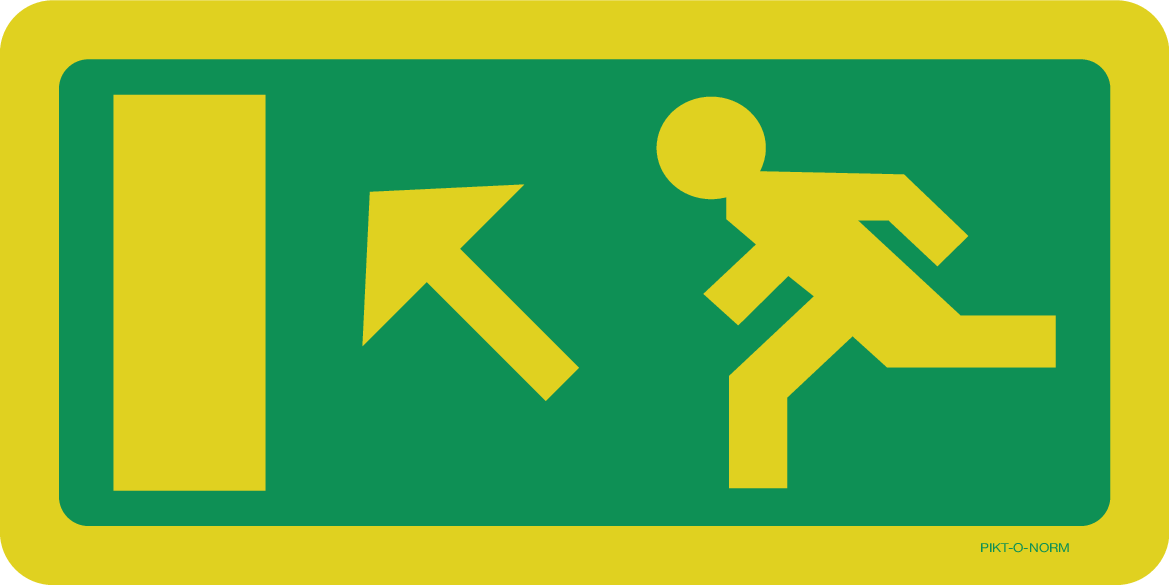 ISSUE DE SEC.ESCALIER GAUCHE VERS HAUT