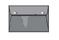 PORTE DOCUMENT ADR AVE FERMETURE VELCRO