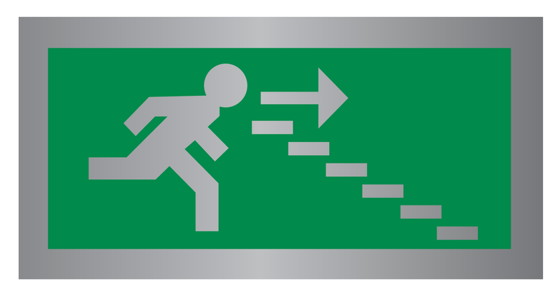 ISSUE DE SEC.ESCALIER DROITE VERS LE BAS