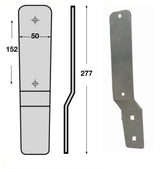 MONTAGEBEUGEL VOOR BORD 2661.00