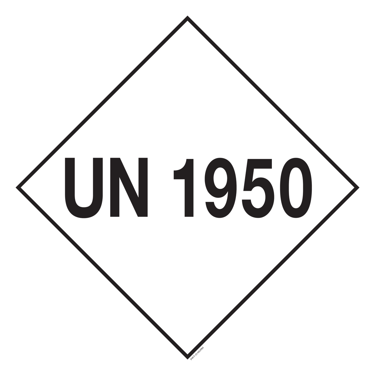 UN 1950. ADR KL 2. SPUITBUSSEN