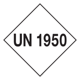 UN 1950. ADR KL 2. SPUITBUSSEN