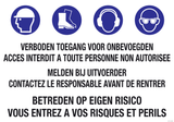 VERBODEN TOEGANG. ACCES INTERDIT...