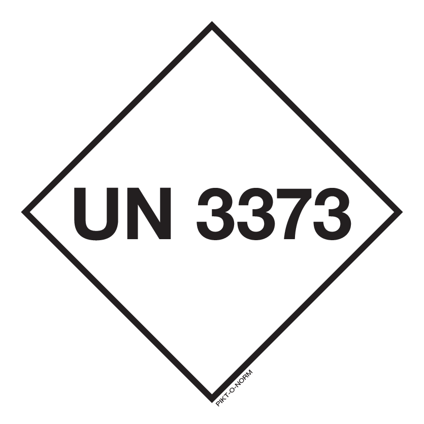 UN 3373. ADR CL.6.2